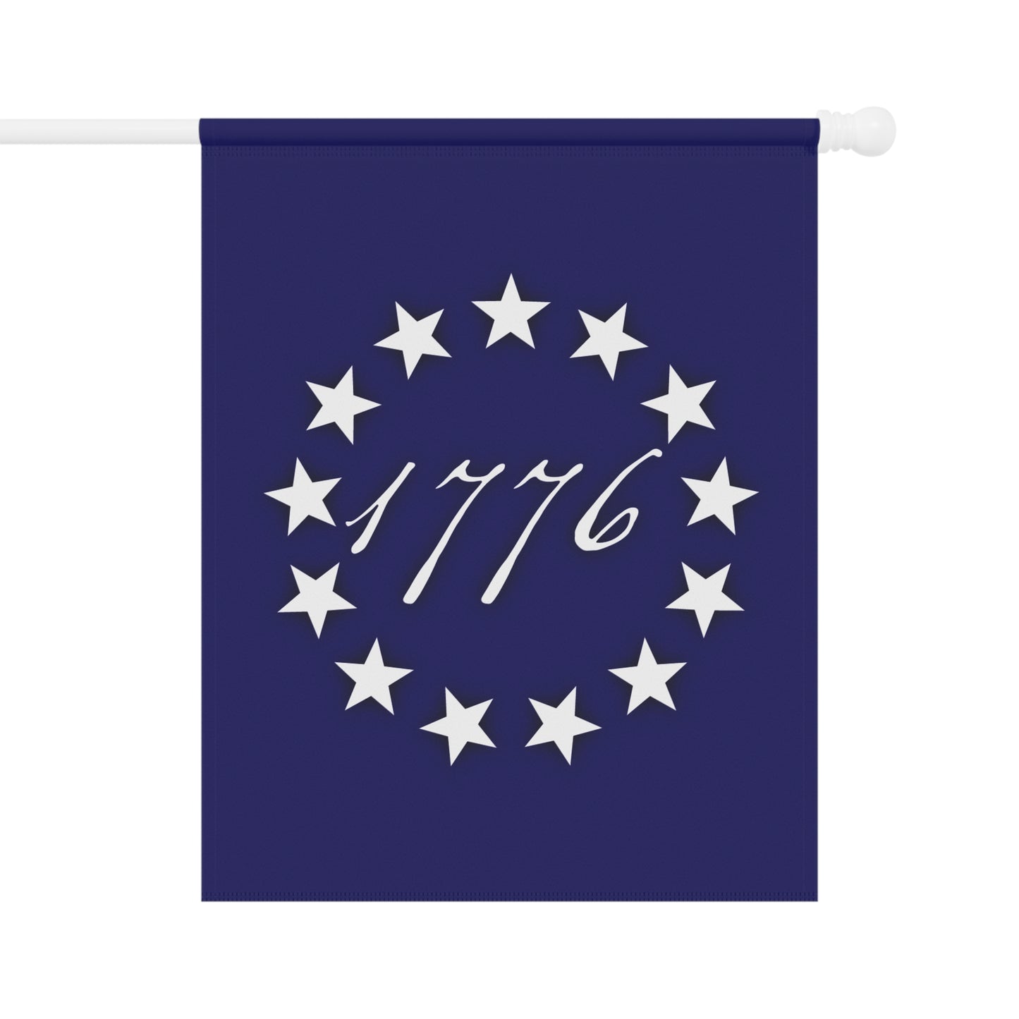 1776 Garden Flag – "America 250th Anniversary" Decorative House Banner