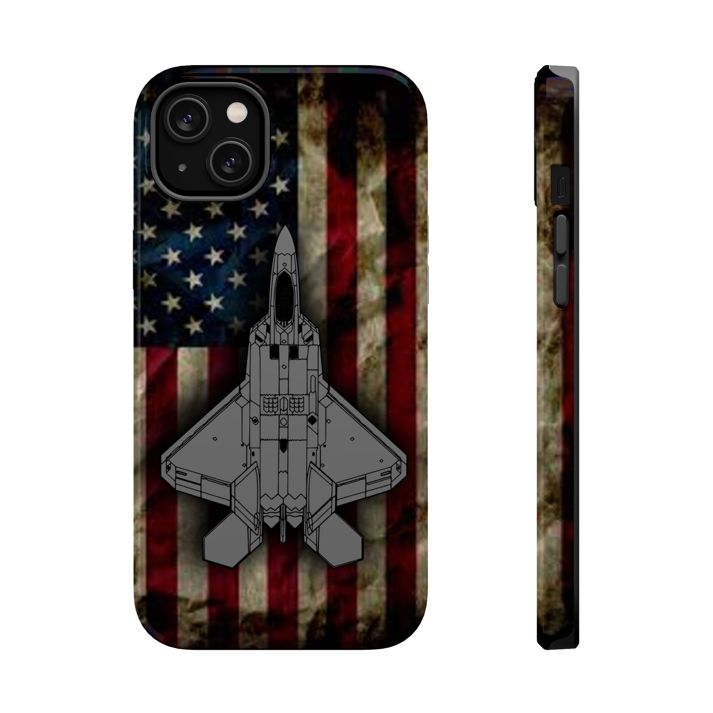 F-22 Old Glory Magnetic Tough Cases for iPhone