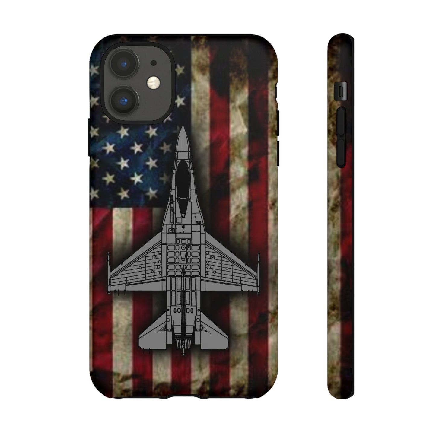 F-16 Old Glory Tough Cases for iPhone, Samsung, Google