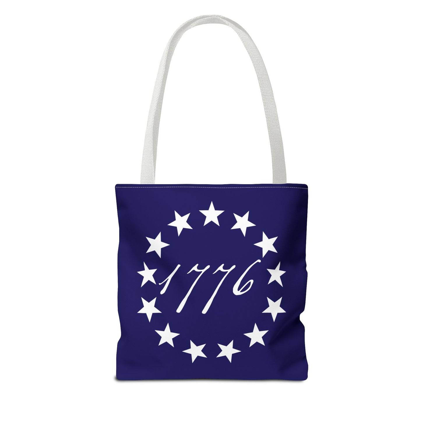 1776 Betsy Ross Flag Tote Bag — Patriotic Independence Day Grocery & Beach Tote