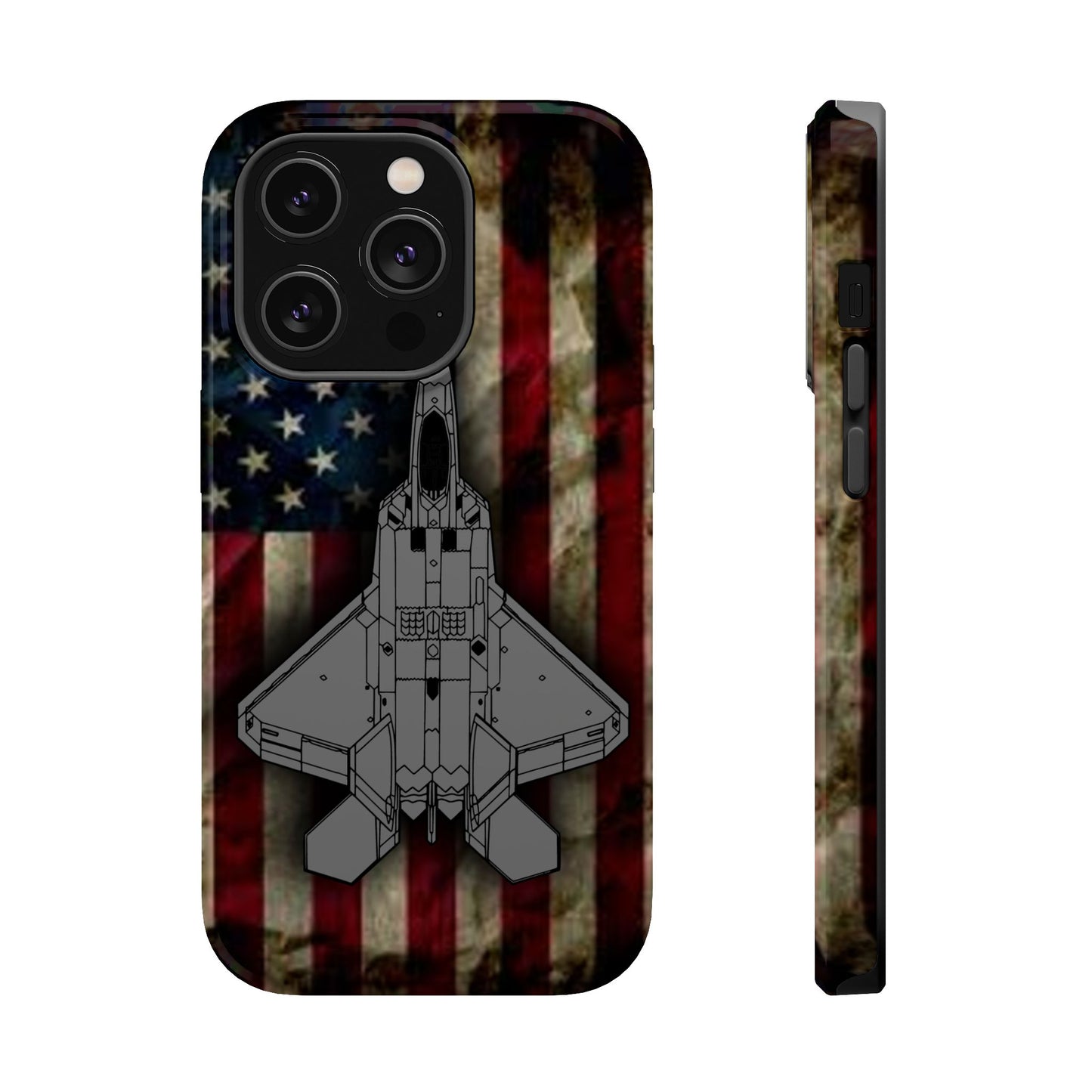 F-22 Old Glory Magnetic Tough Cases for iPhone