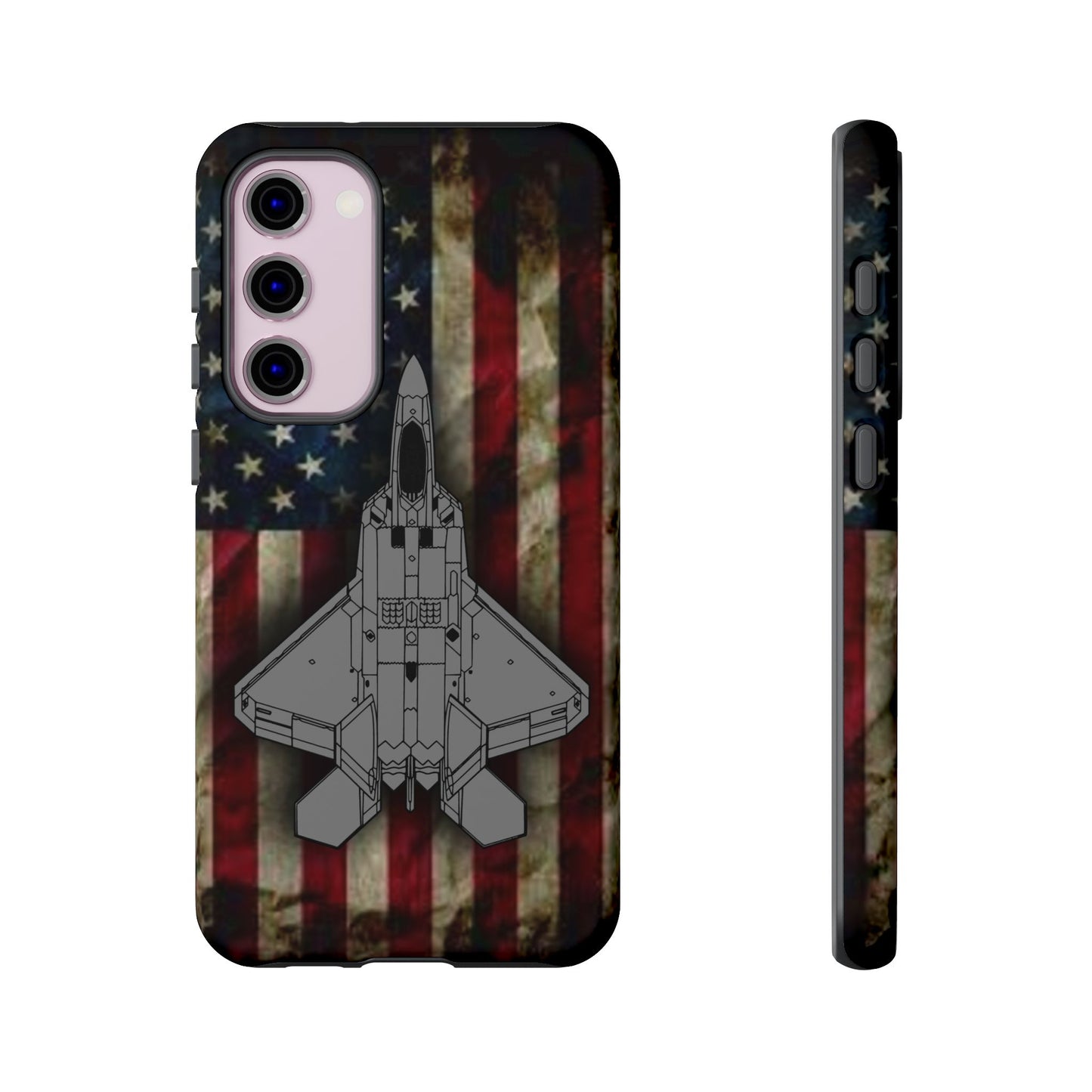 F-22 Old Glory Tough Cases for iPhone, Samsung, Google