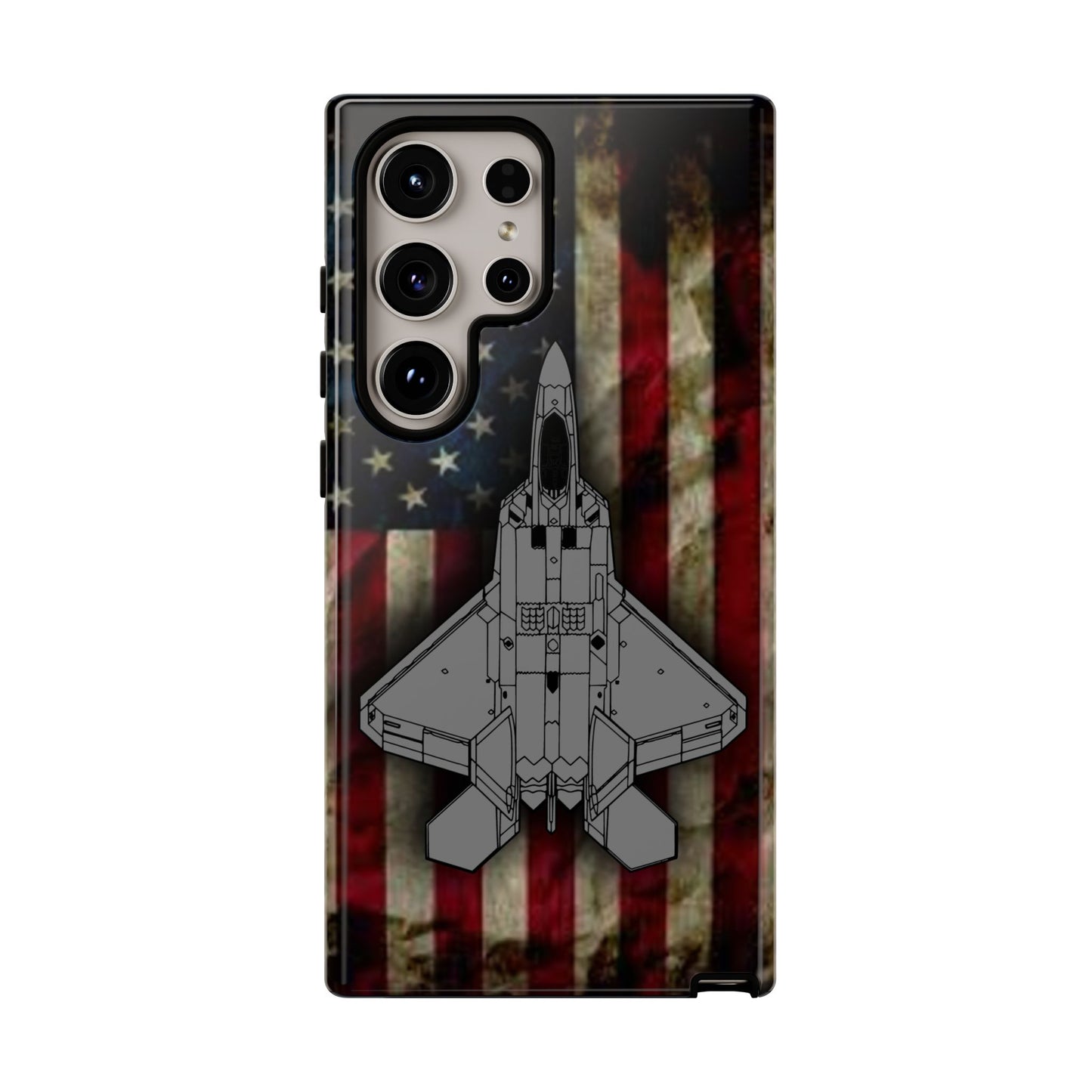 F-22 Old Glory Tough Cases for iPhone, Samsung, Google