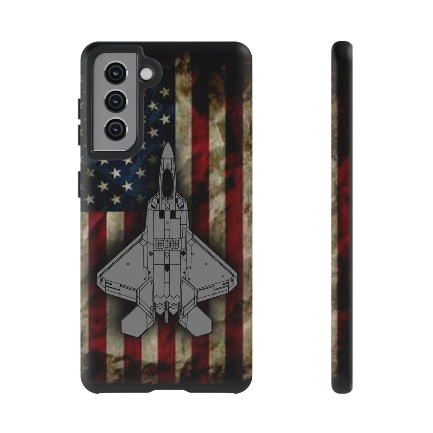 F-22 Old Glory Tough Cases for iPhone, Samsung, Google