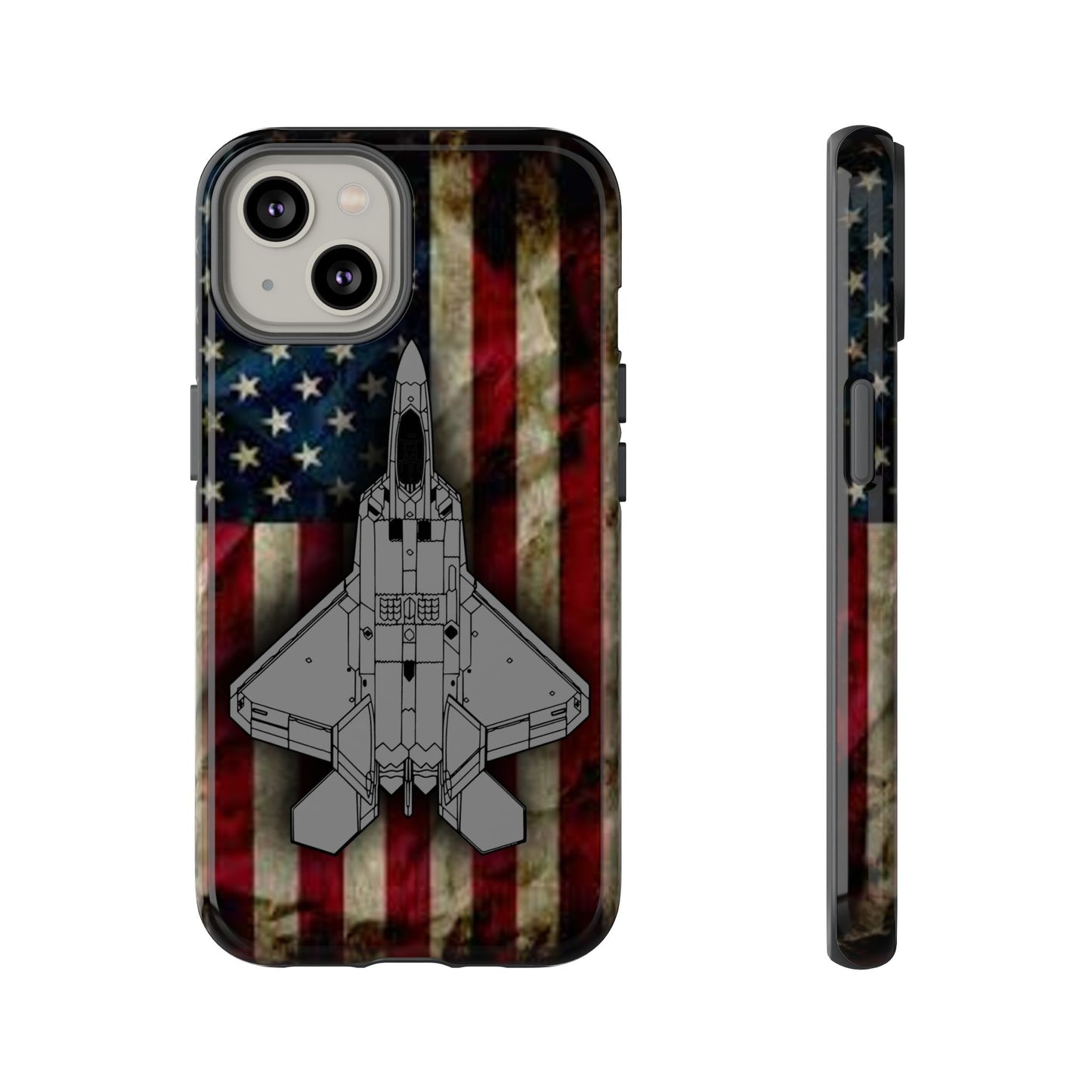 F-22 Old Glory Tough Cases for iPhone, Samsung, Google