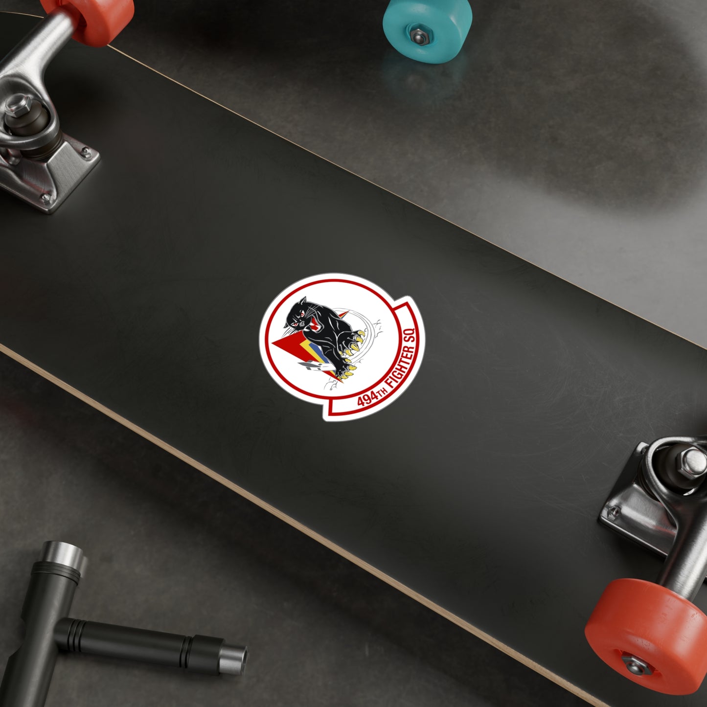 494FS "Panthers" Vinyl Decal, Indoor/Outdoor, 4 Sizes Available