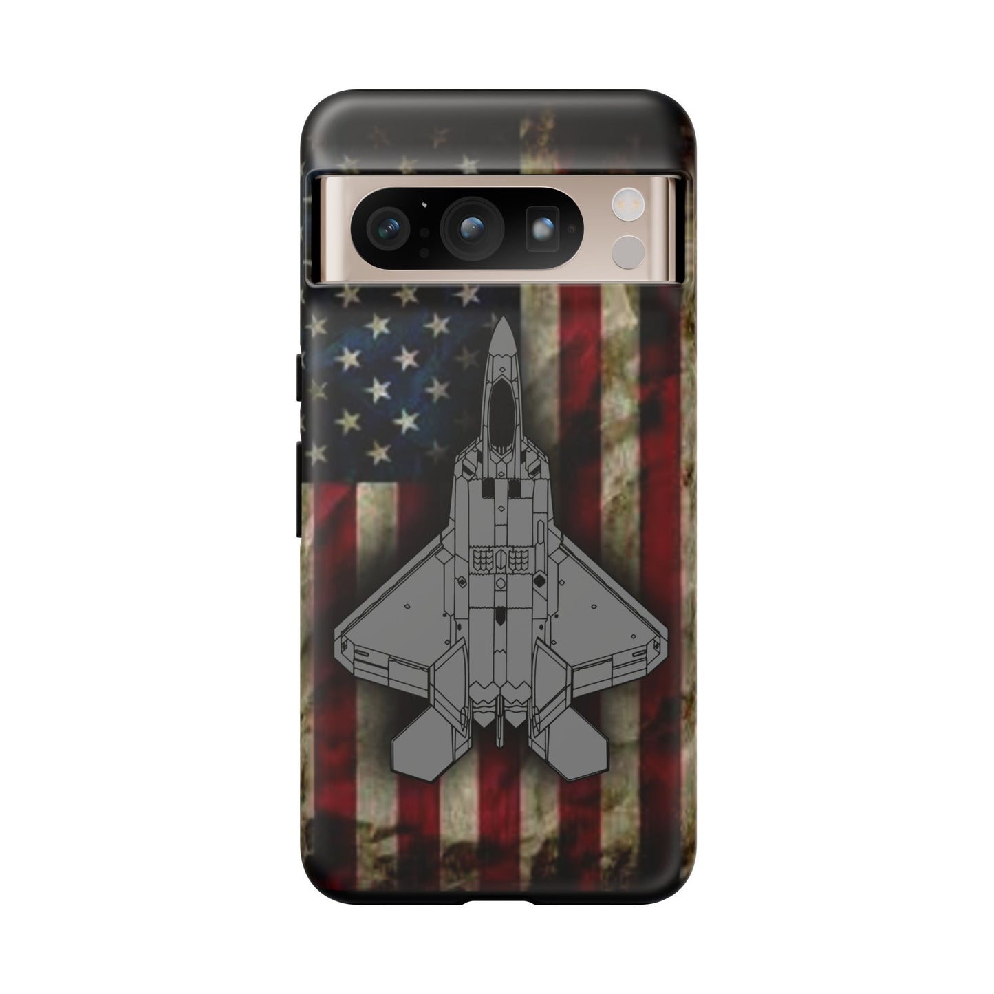 F-22 Old Glory Tough Cases for iPhone, Samsung, Google