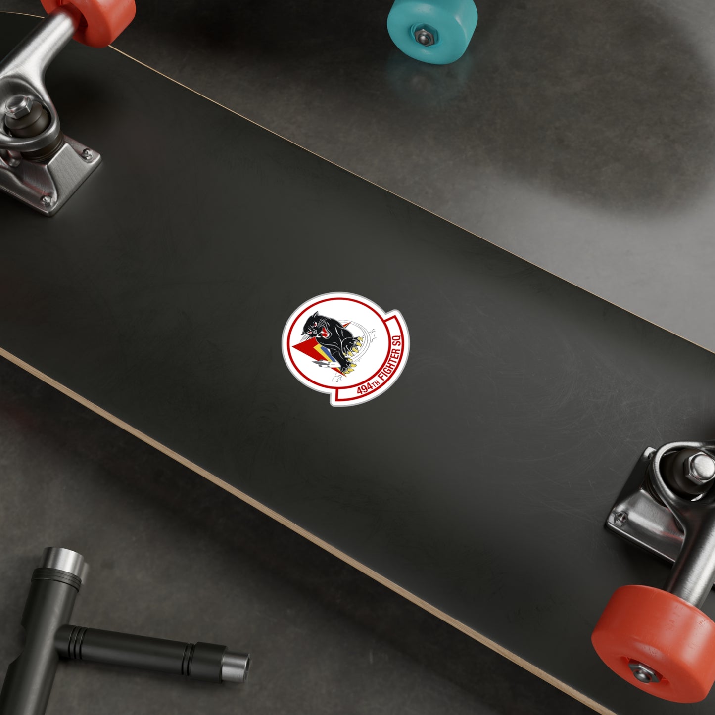 494FS "Panthers" Vinyl Decal, Indoor/Outdoor, 4 Sizes Available