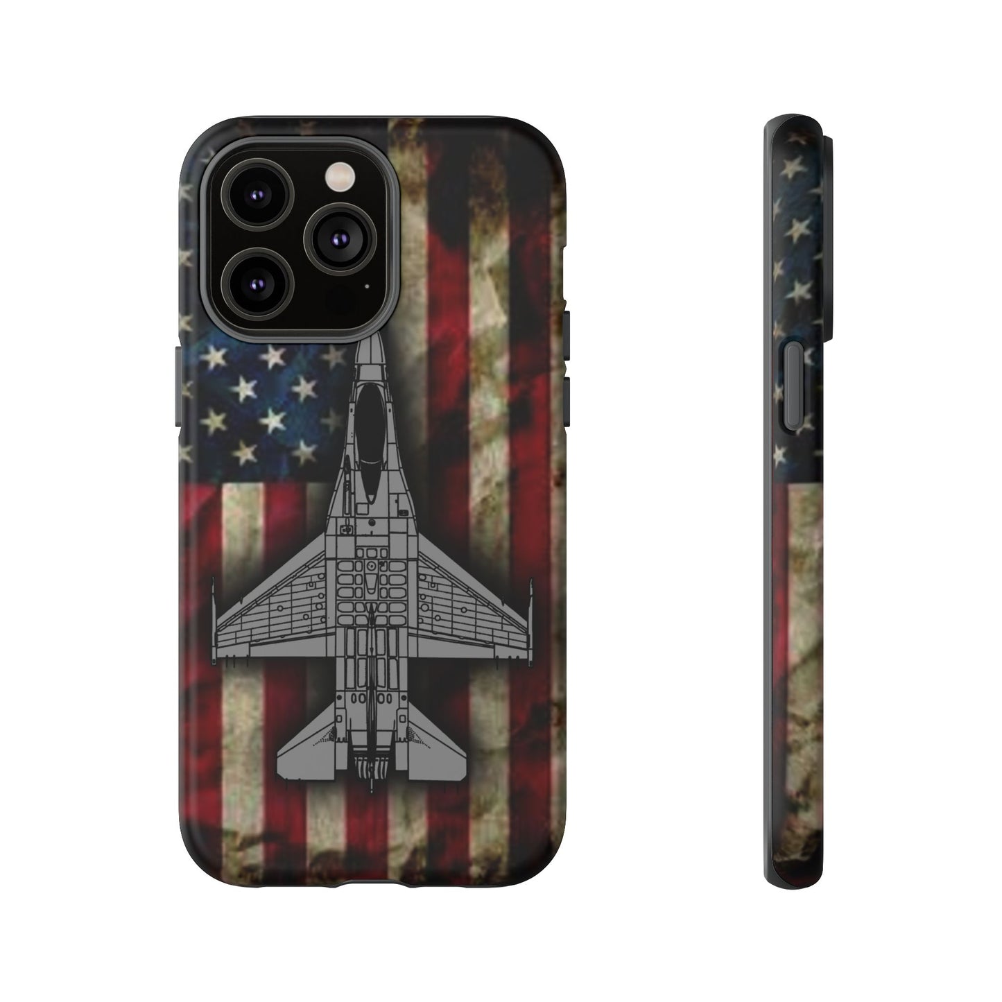 F-16 Old Glory Tough Cases for iPhone, Samsung, Google