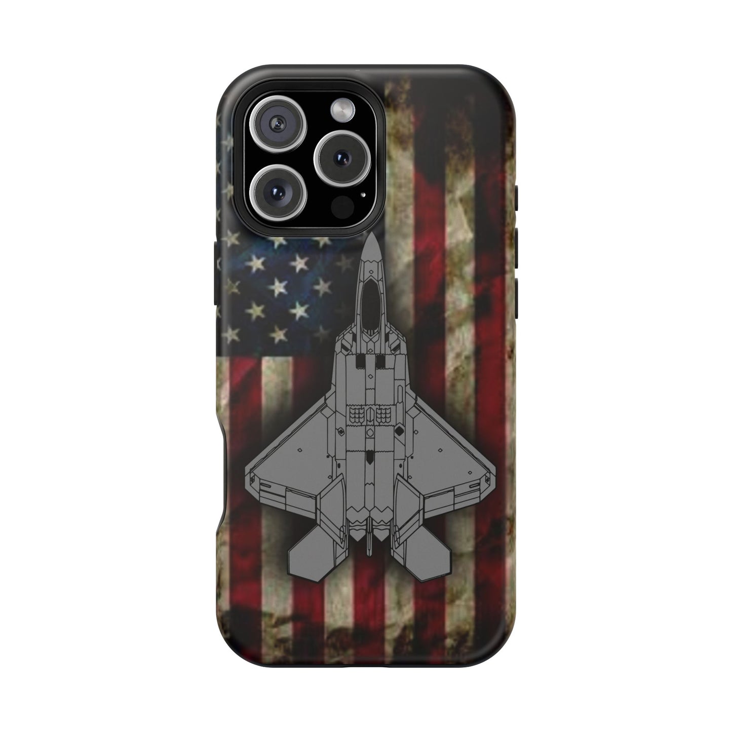 F-22 Old Glory Magnetic Tough Cases for iPhone