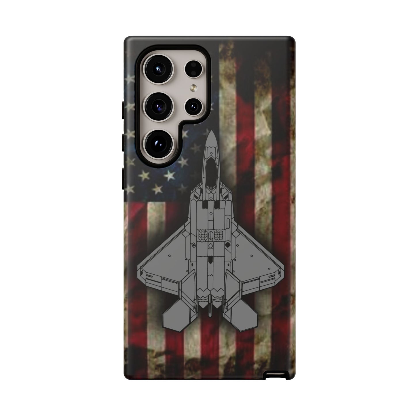 F-22 Old Glory Tough Cases for iPhone, Samsung, Google