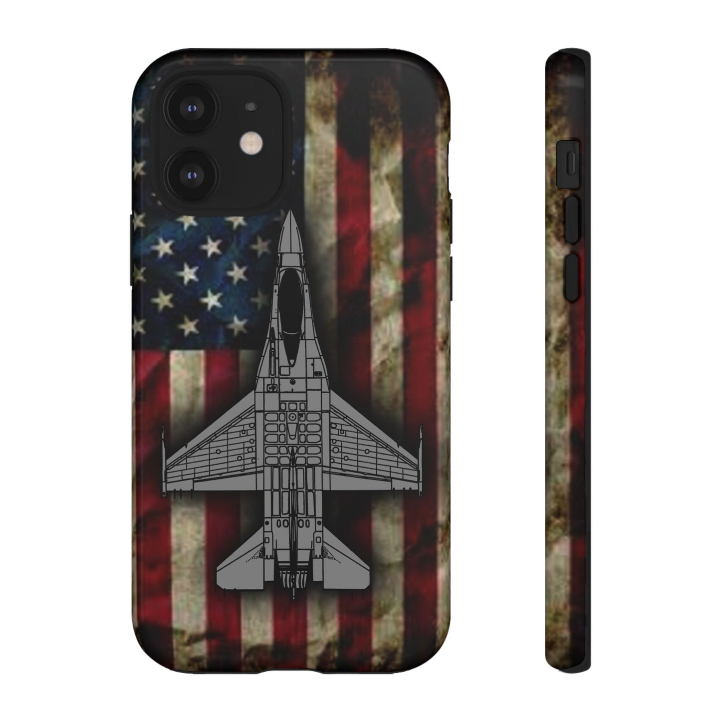 F-16 Old Glory Tough Cases for iPhone, Samsung, Google