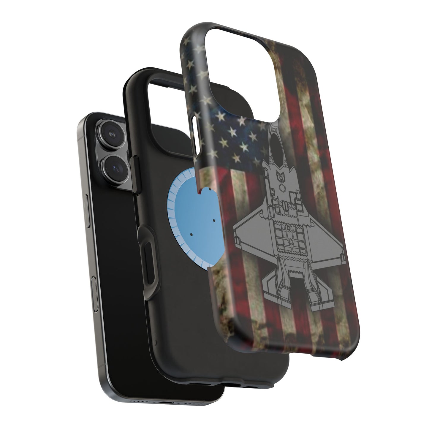 F-35A Old Glory Magnetic Tough Cases for iPhone