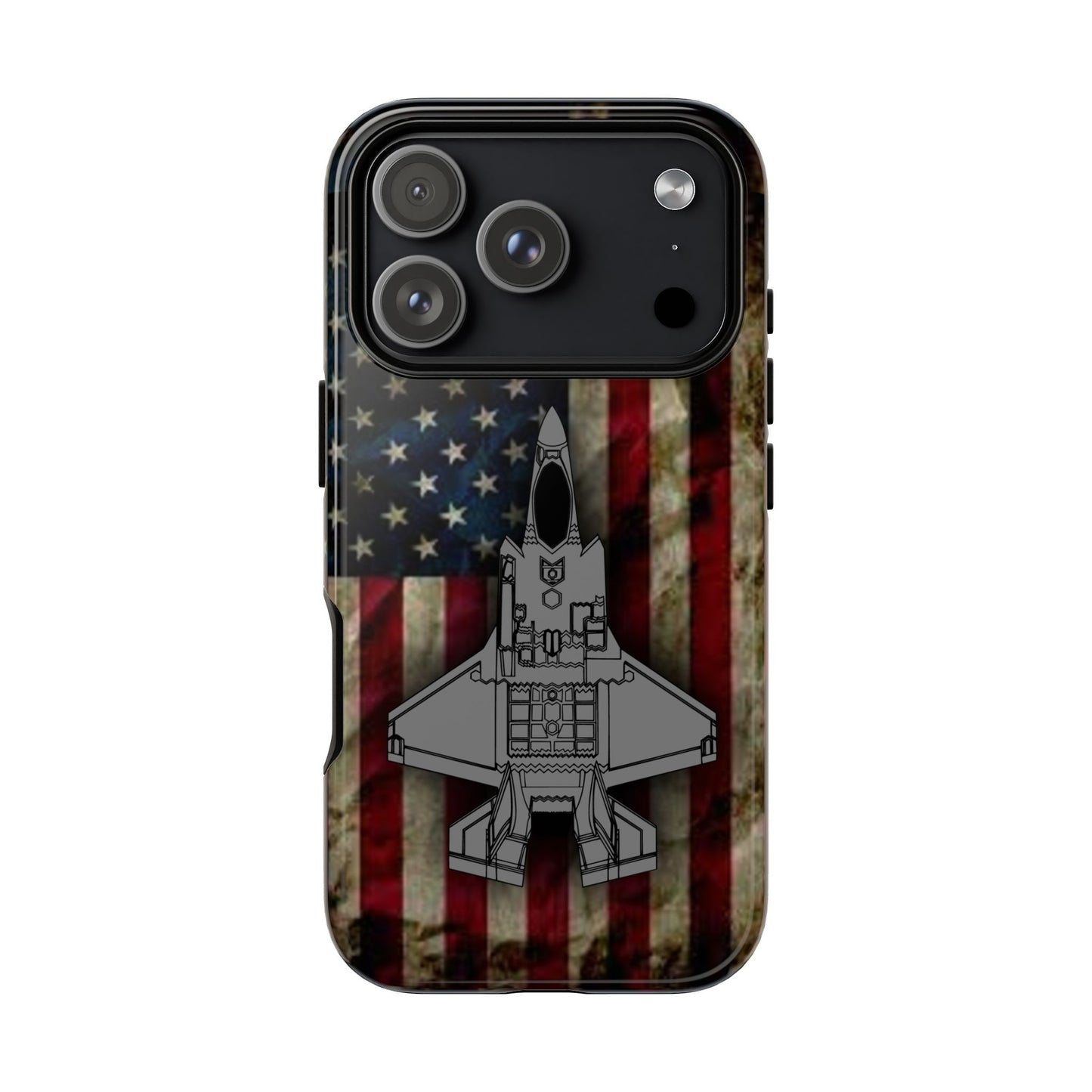F-35A Old Glory Tough Cases for iPhone, Samsung, Google