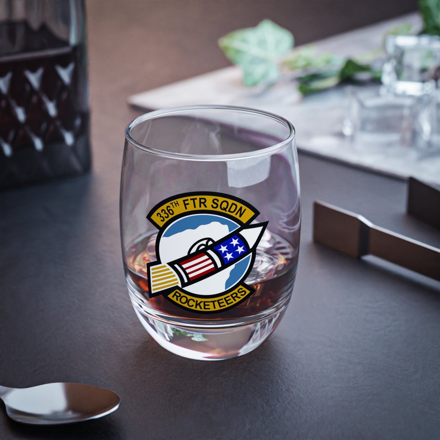 336FS "Rocketeers" Whiskey Glass, 6oz