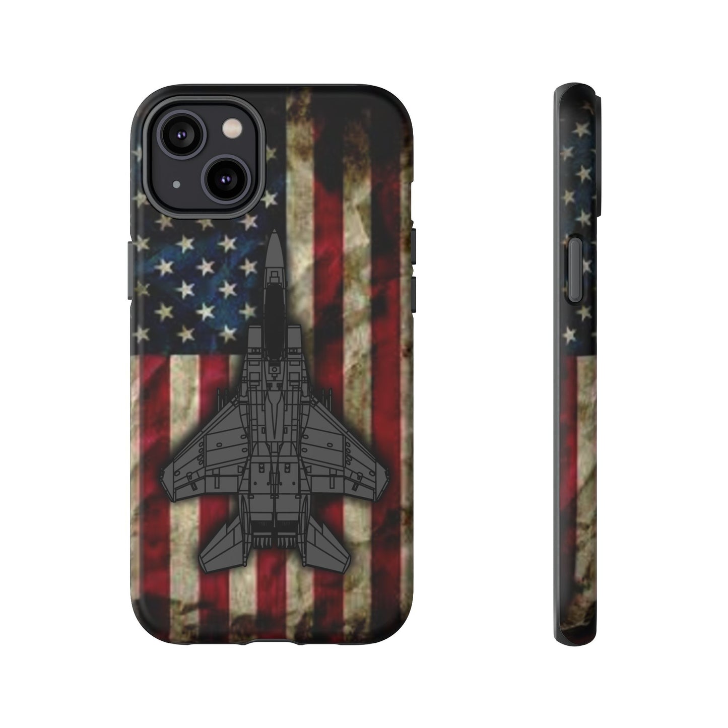 F-15E Old Glory Tough Cases for iPhone, Samsung, Google