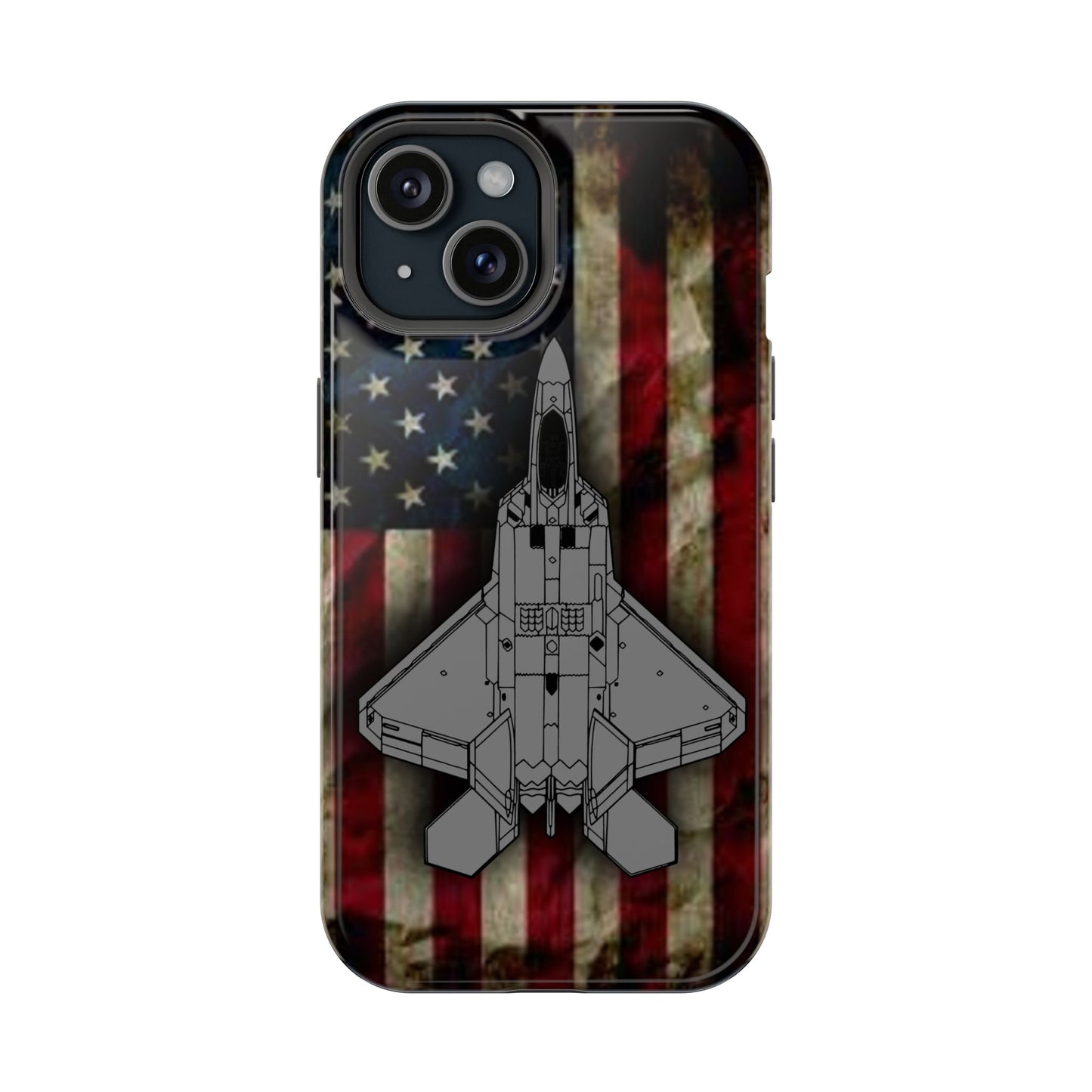 F-22 Old Glory Magnetic Tough Cases for iPhone