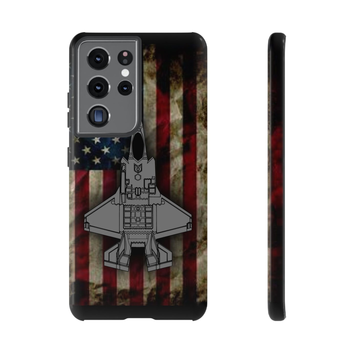 F-35A Old Glory Tough Cases for iPhone, Samsung, Google