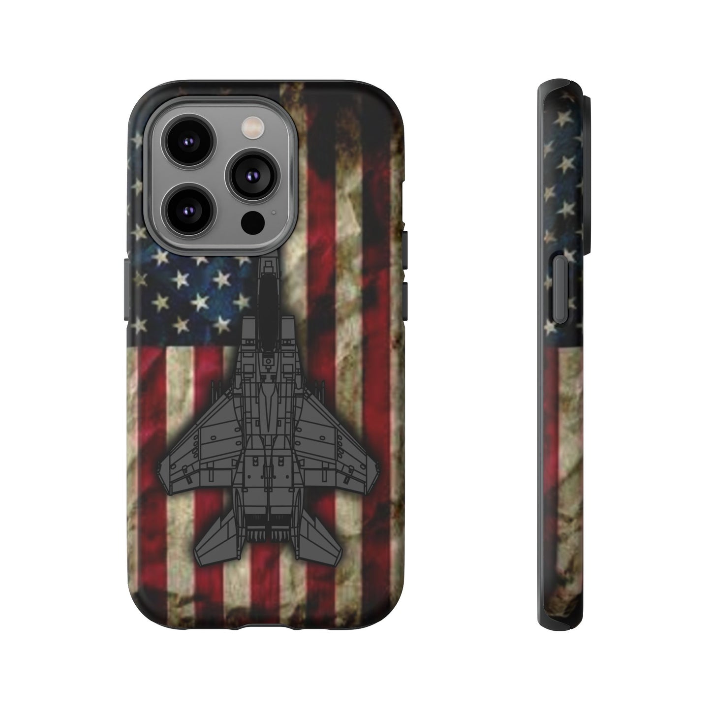 F-15E Old Glory Tough Cases for iPhone, Samsung, Google