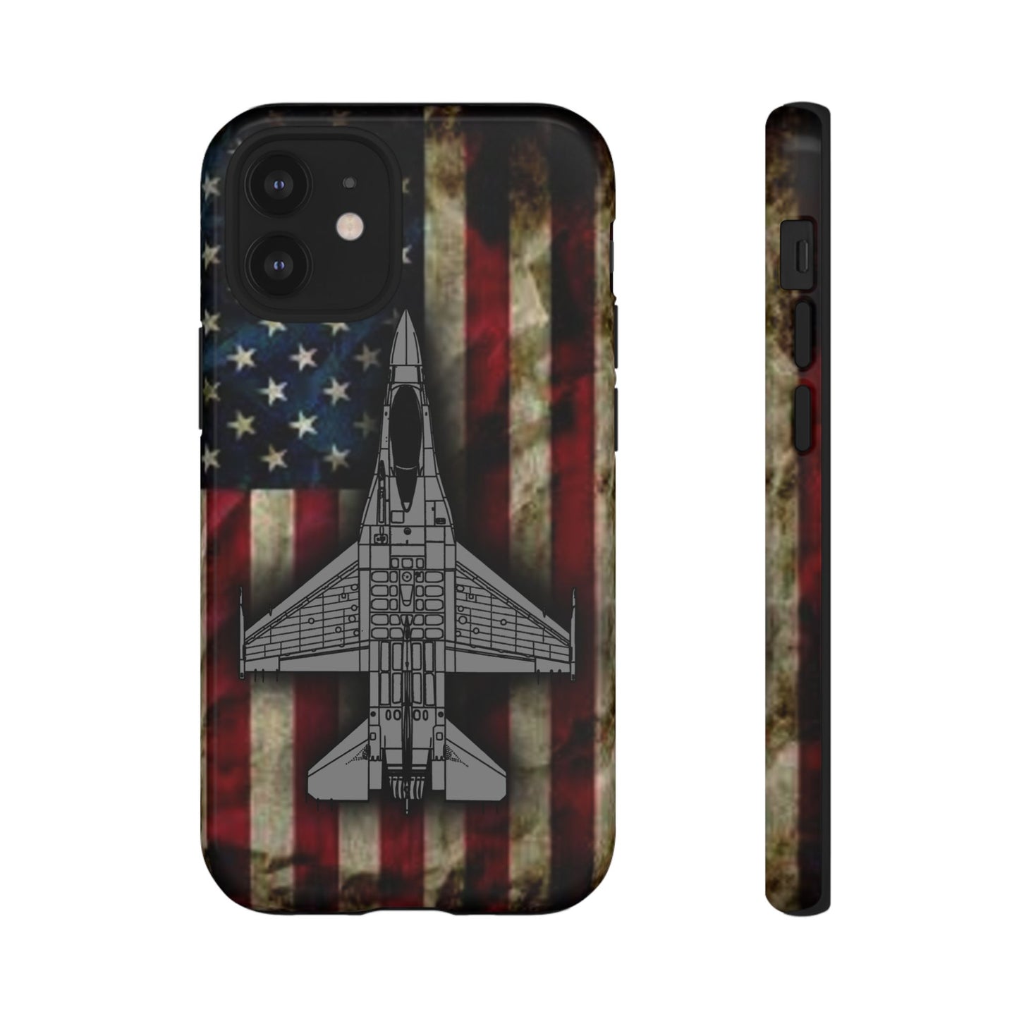 F-16 Old Glory Tough Cases for iPhone, Samsung, Google