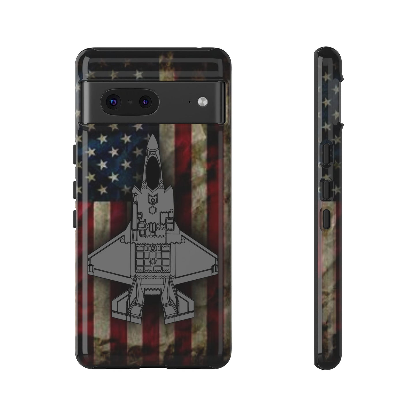 F-35A Old Glory Tough Cases for iPhone, Samsung, Google