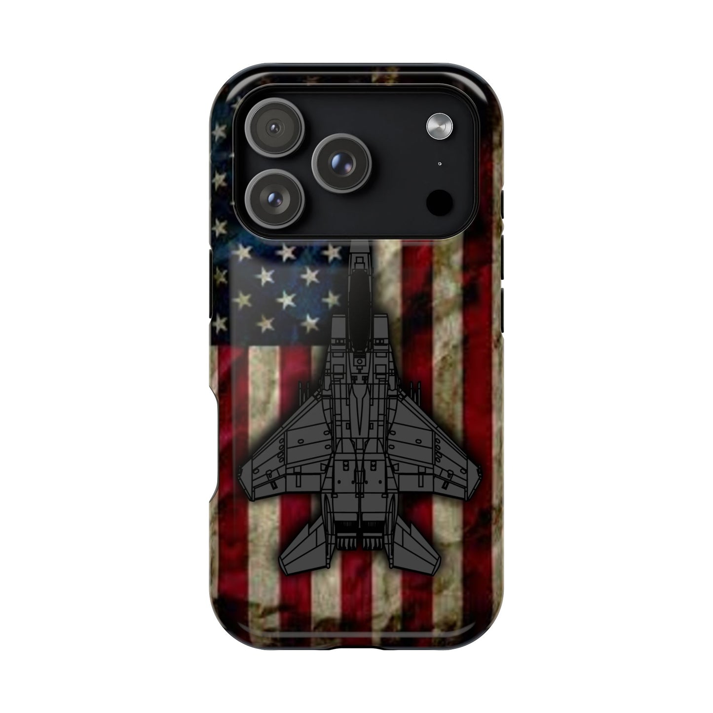 F-15E Old Glory Magnetic Tough Cases for iPhone & Samsung