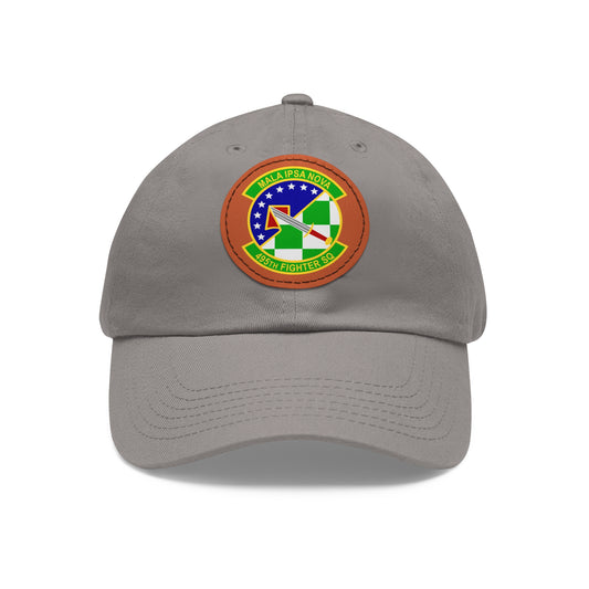 495FS Valkyries Leather Patch Hat, Multiple Colors