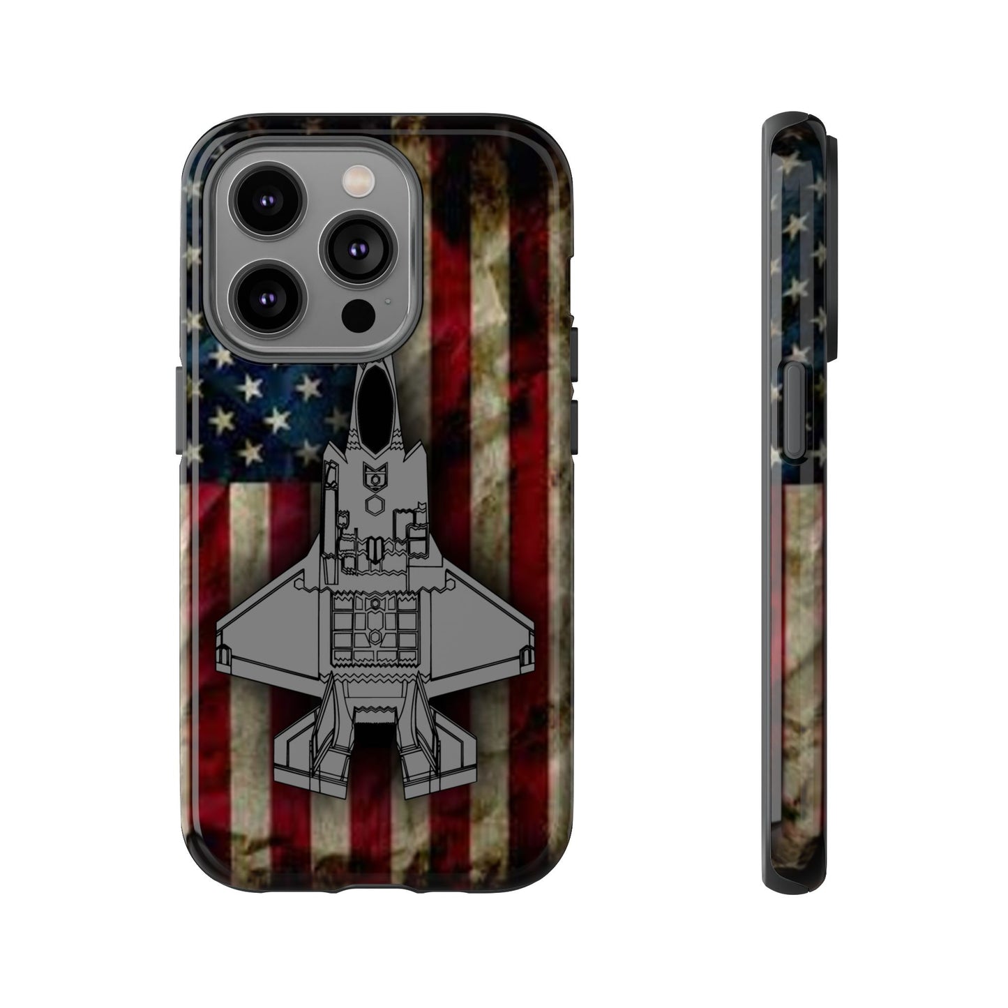 F-35A Old Glory Tough Cases for iPhone, Samsung, Google