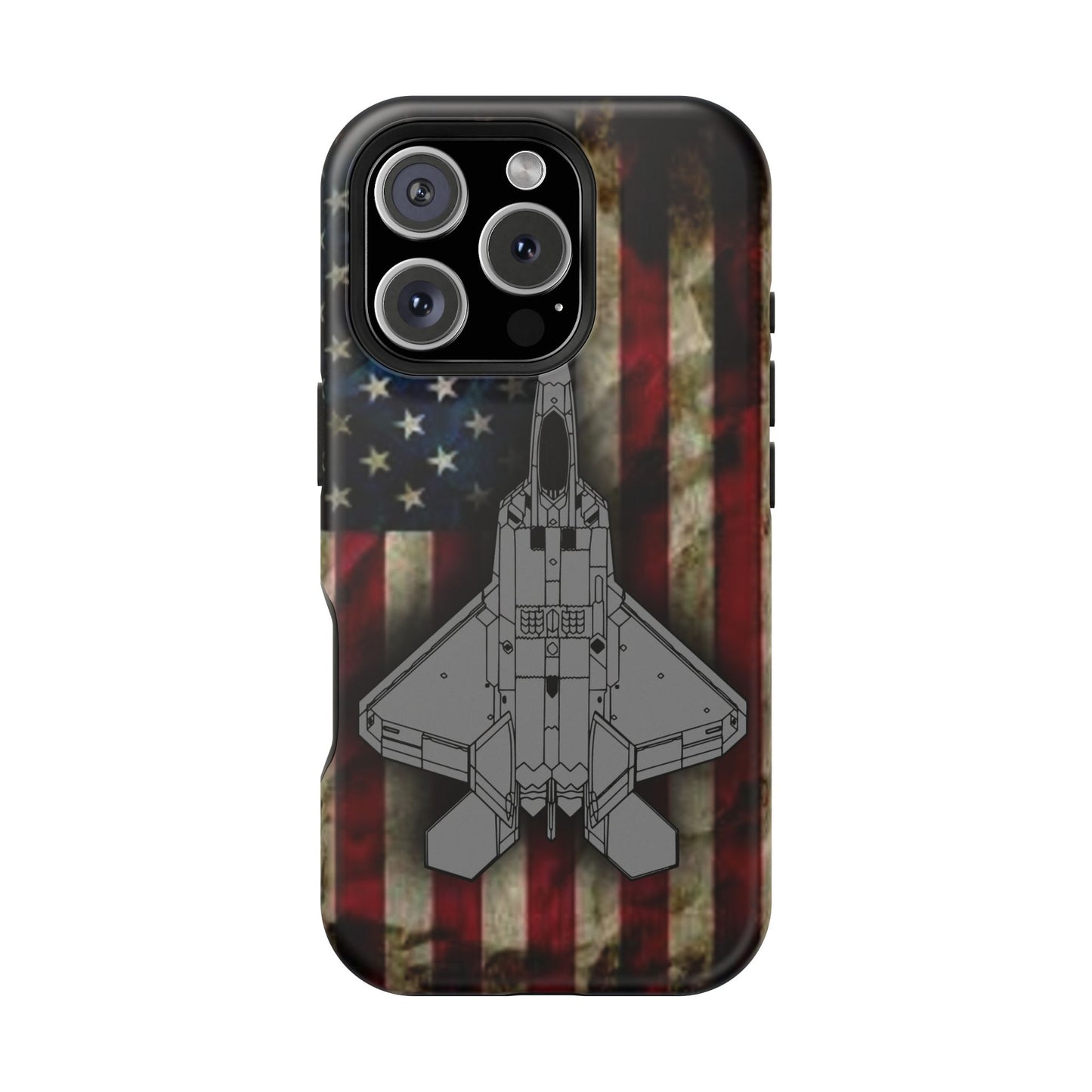 F-22 Old Glory Magnetic Tough Cases for iPhone