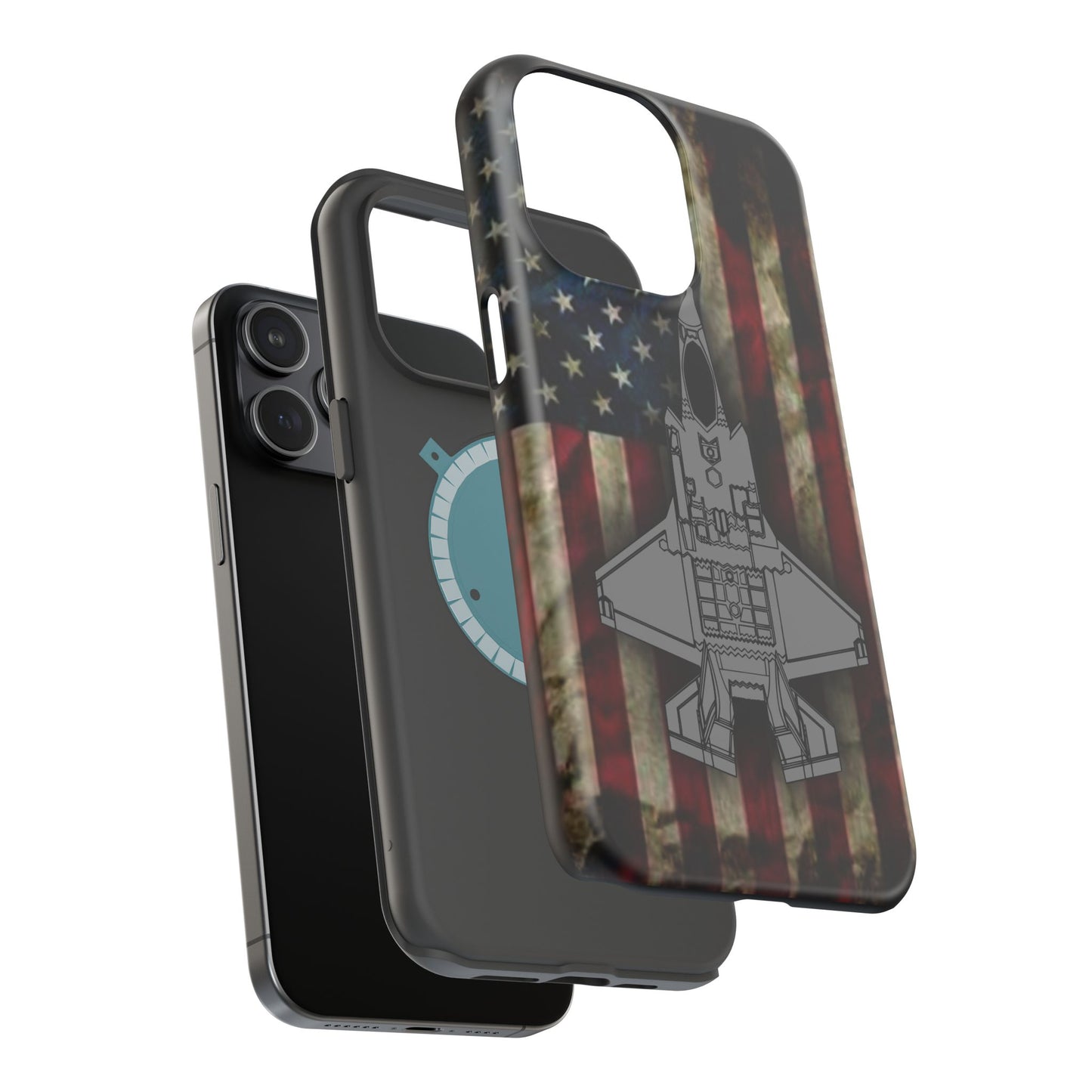 F-35A Old Glory Magnetic Tough Cases for iPhone