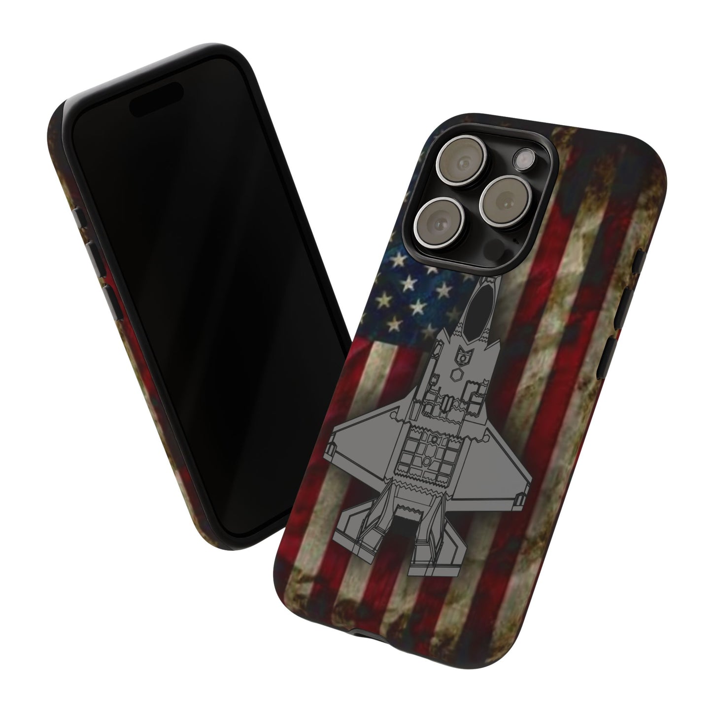 F-35A Old Glory Tough Cases for iPhone, Samsung, Google