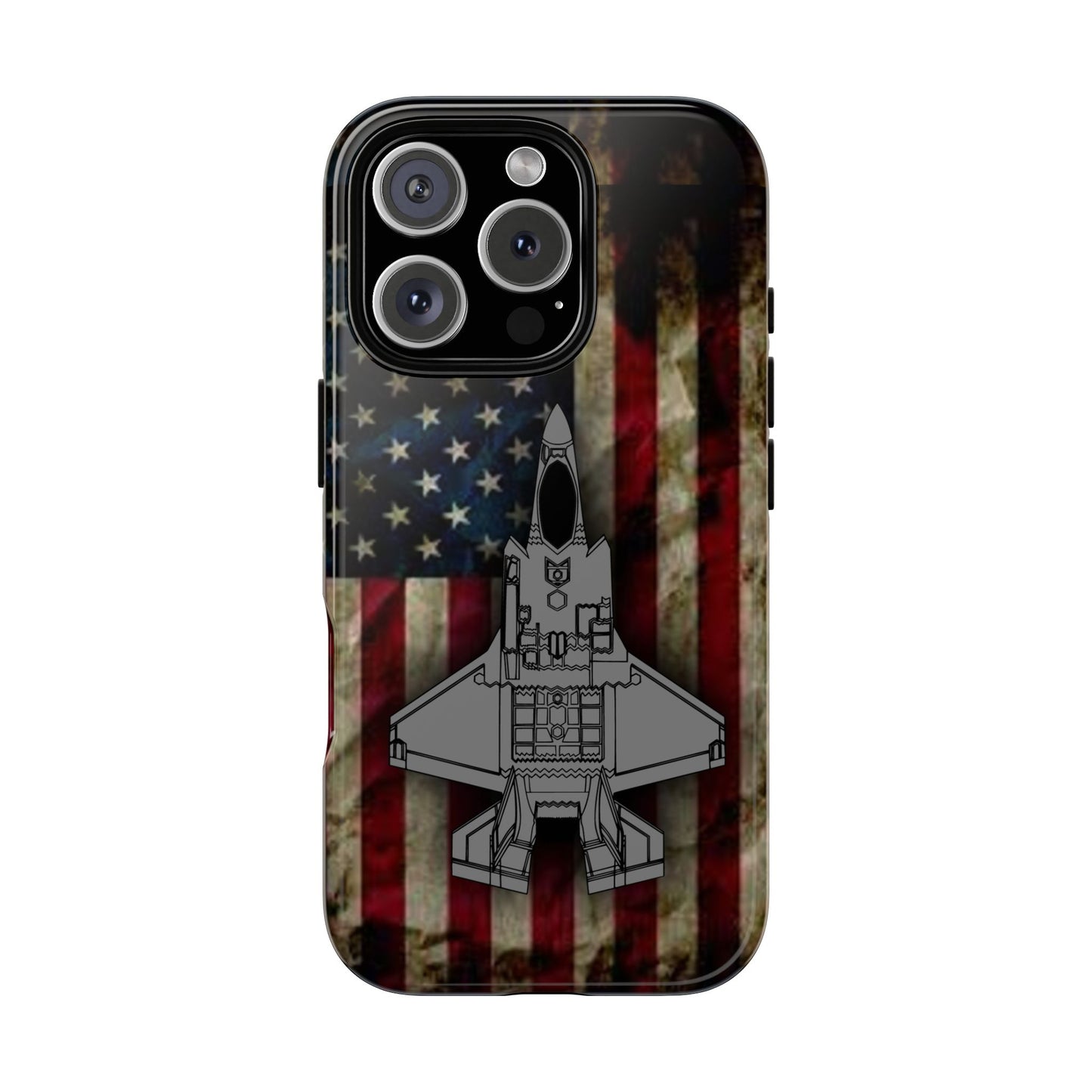 F-35A Old Glory Tough Cases for iPhone, Samsung, Google