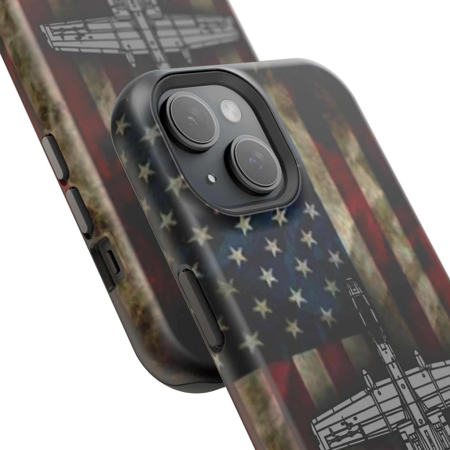 A-10 Old Glory Magnetic Tough Cases for iPhone