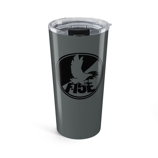 Tumbler 20oz, Dark Gray, F-15E Day/Night
