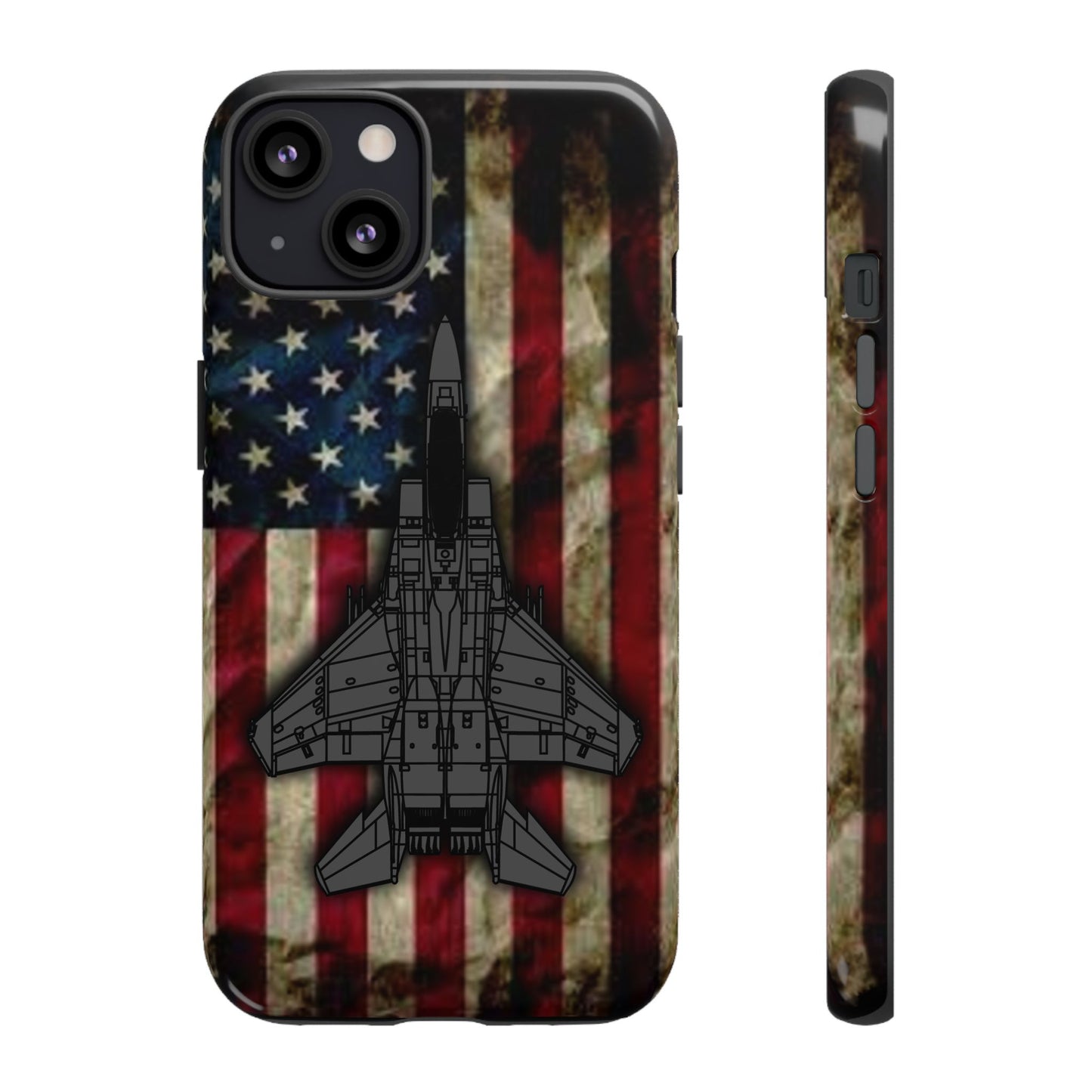 F-15E Old Glory Tough Cases for iPhone, Samsung, Google