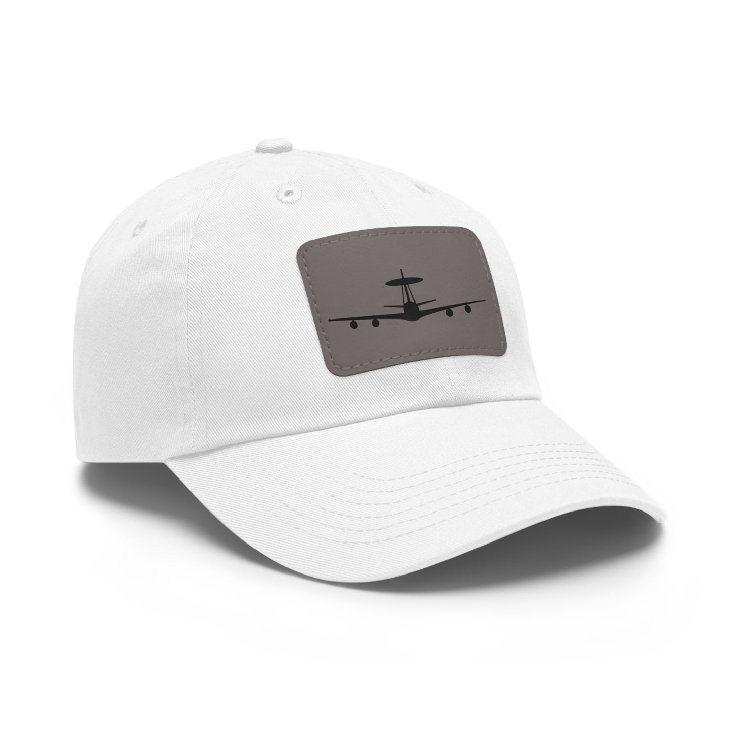 E-3 Silhouette Leather Patch Hat, Multiple Colors