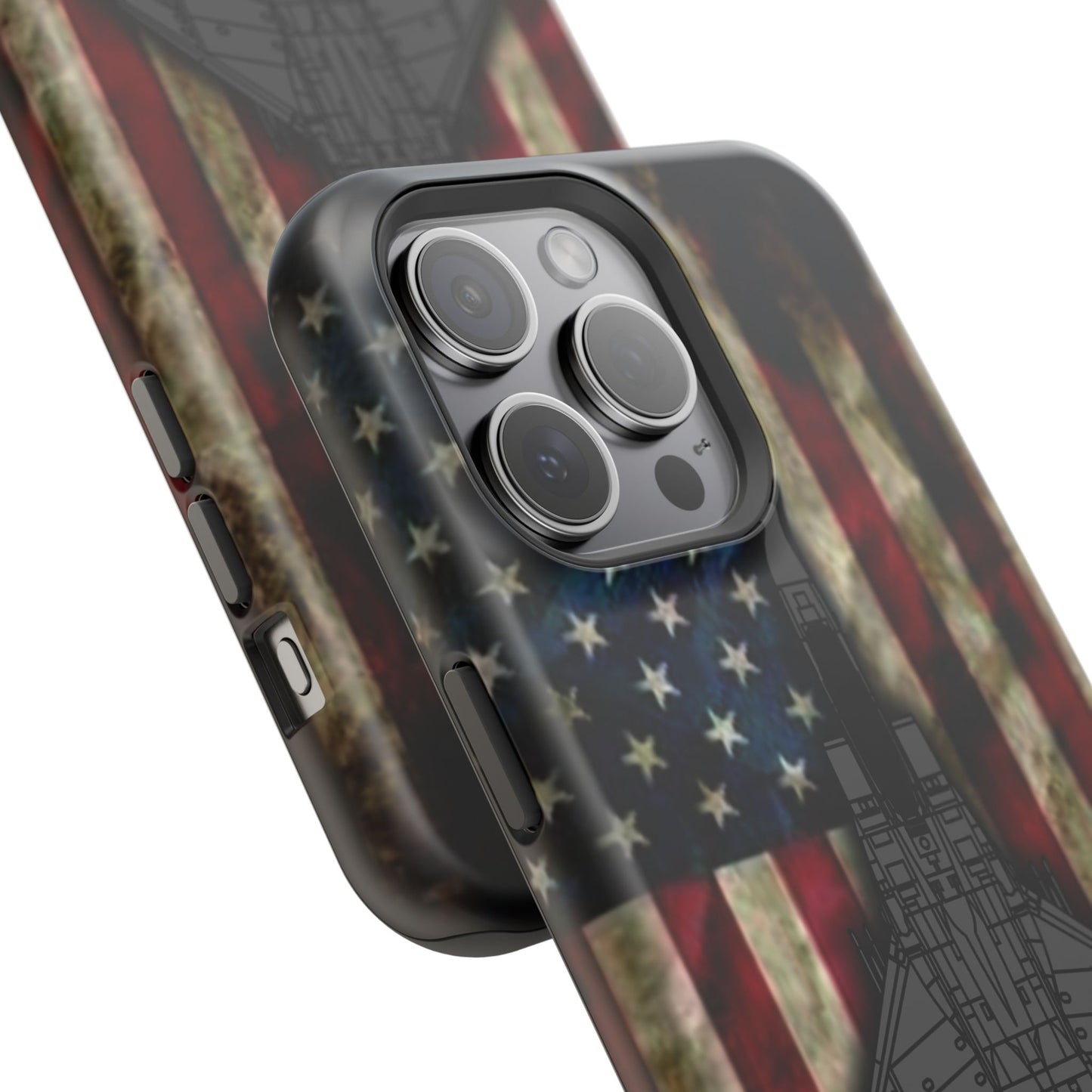 F-15E Old Glory Magnetic Tough Cases for iPhone