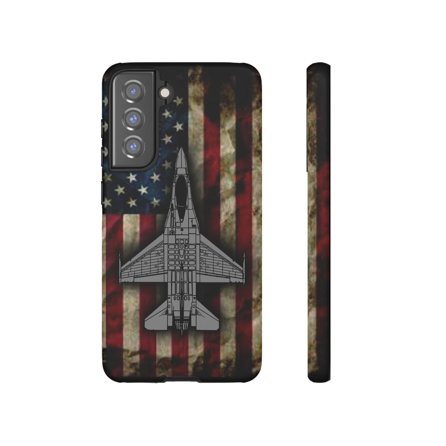 F-16 Old Glory Tough Cases for iPhone, Samsung, Google