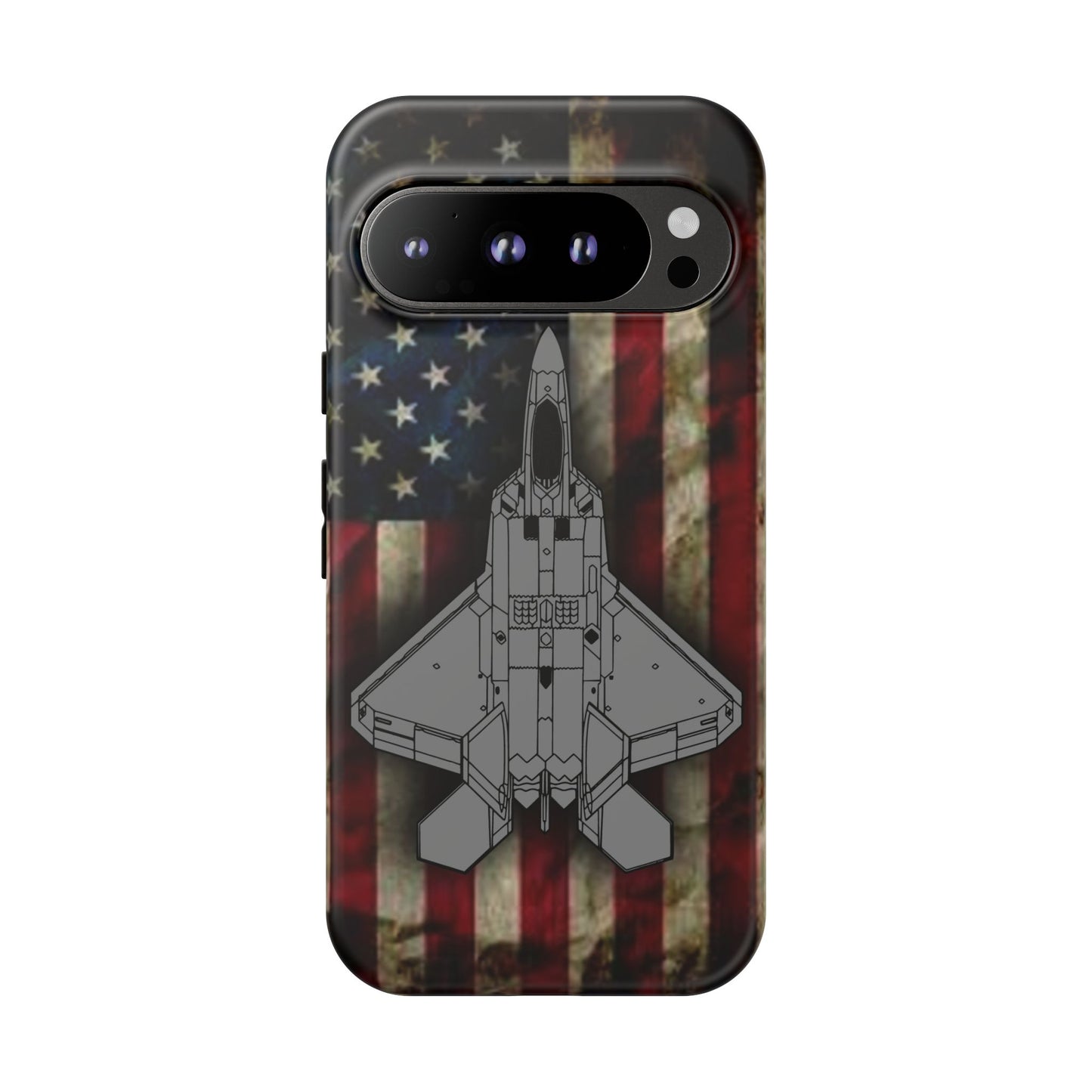 F-22 Old Glory Tough Cases for iPhone, Samsung, Google
