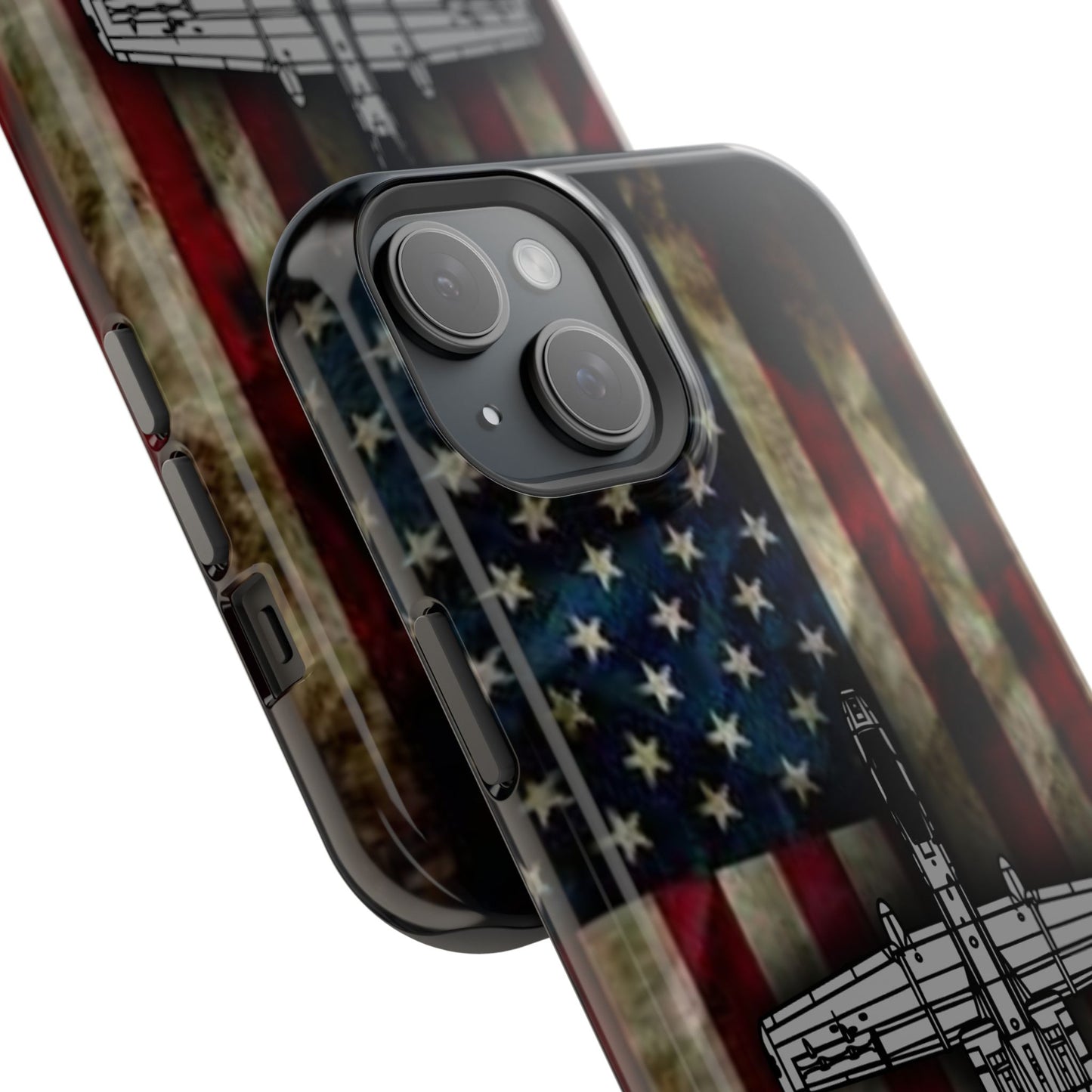 A-10 Old Glory Magnetic Tough Cases for iPhone