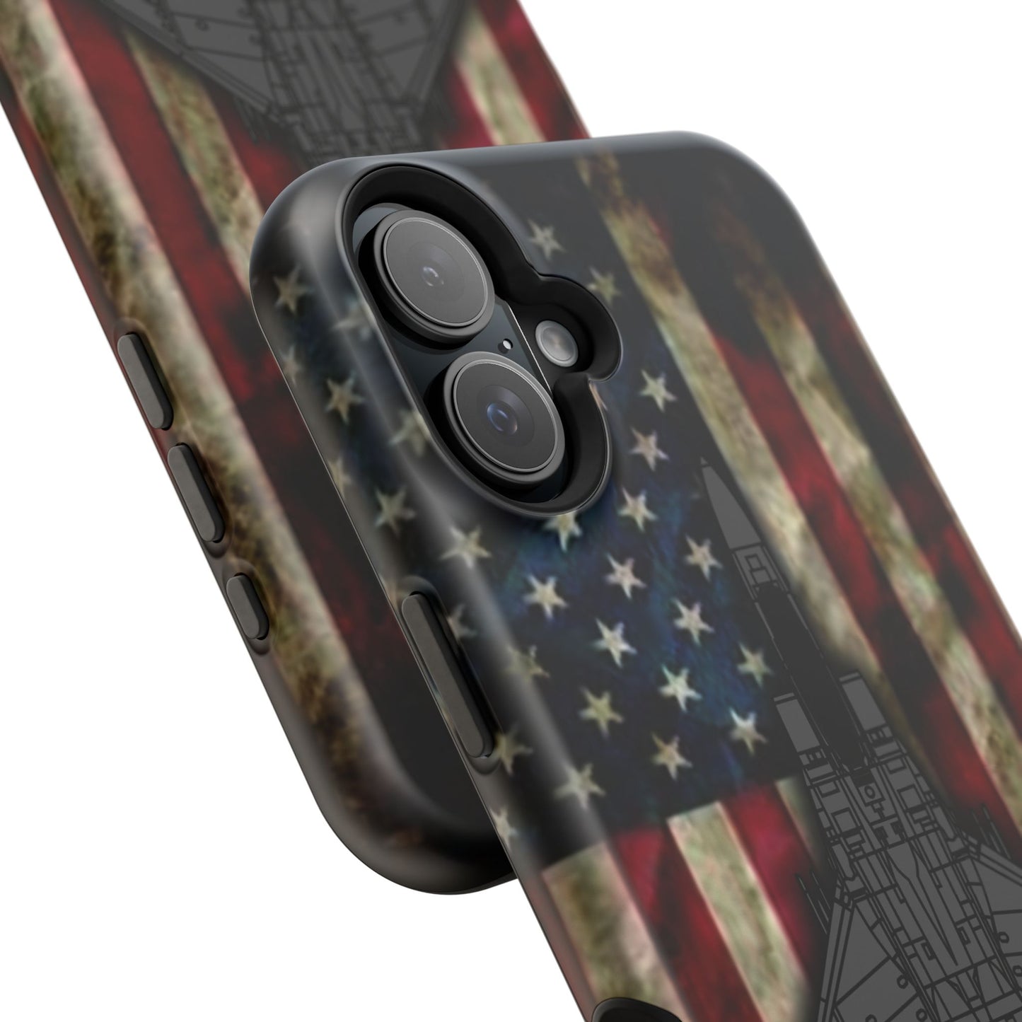 F-15E Old Glory Magnetic Tough Cases for iPhone