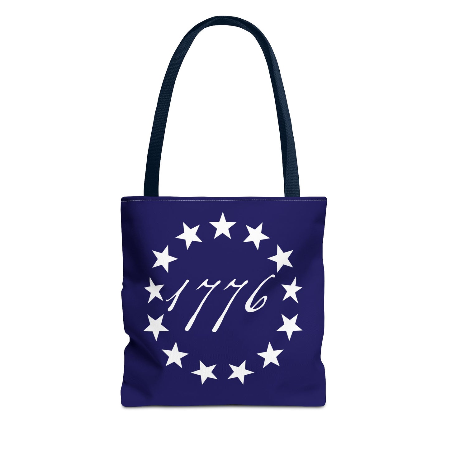 1776 Betsy Ross Flag Tote Bag — Patriotic Independence Day Grocery & Beach Tote