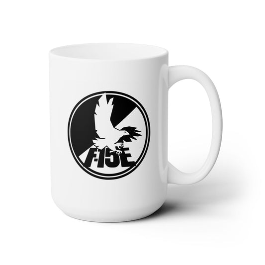 F-15E Day/Night & Front Silhouette Ceramic Mug 15oz