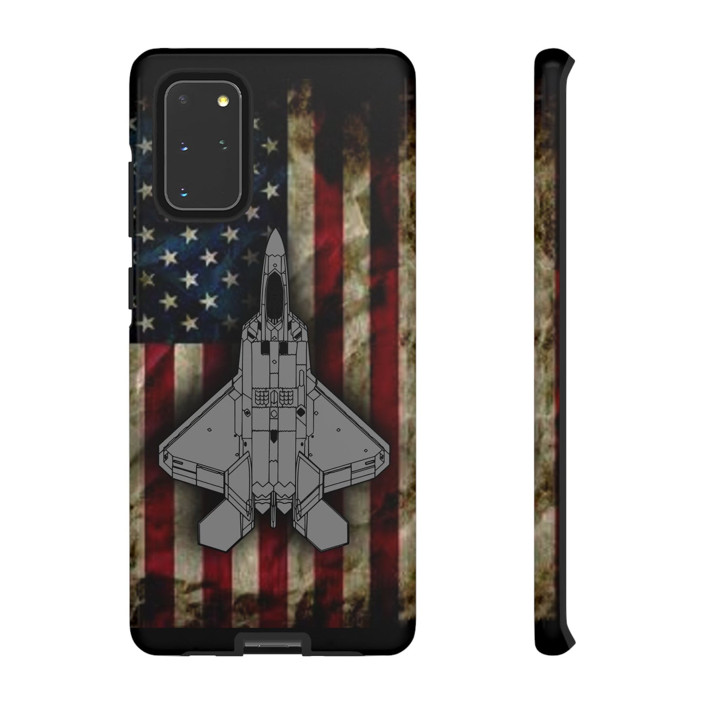 F-22 Old Glory Tough Cases for iPhone, Samsung, Google