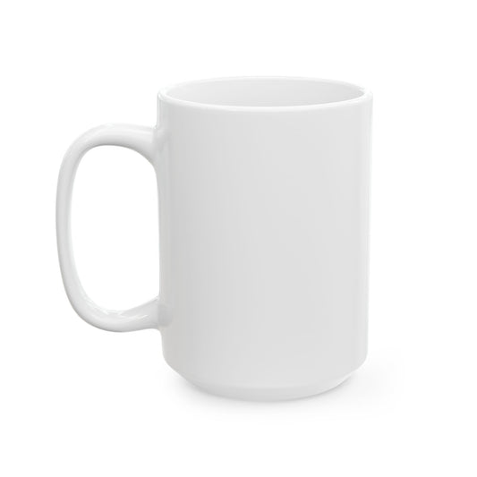 Happy Flying!  Retro Pilot Smiley Face Ceramic Mug, Fun Coffee Cup for Pilots, Unique Gift for Aviation Enthusiasts, 15oz