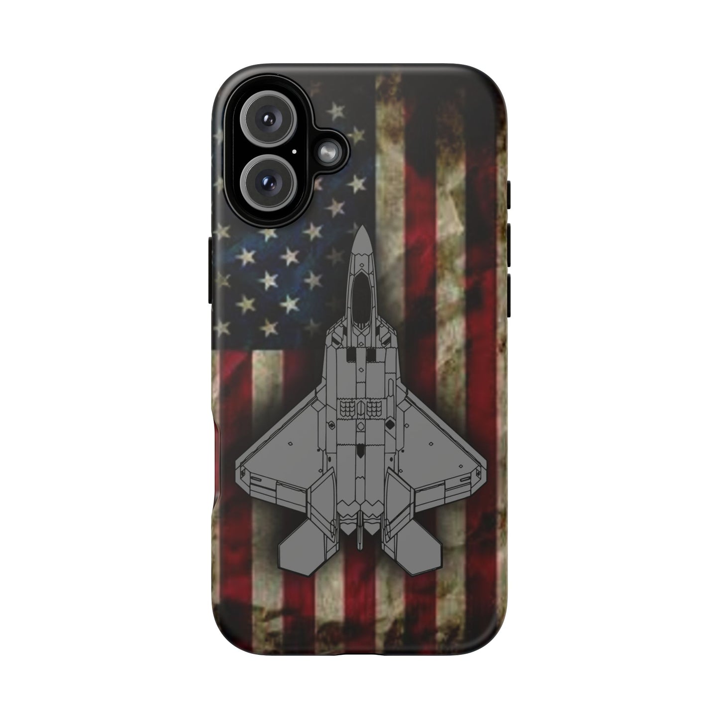 F-22 Old Glory Tough Cases for iPhone, Samsung, Google