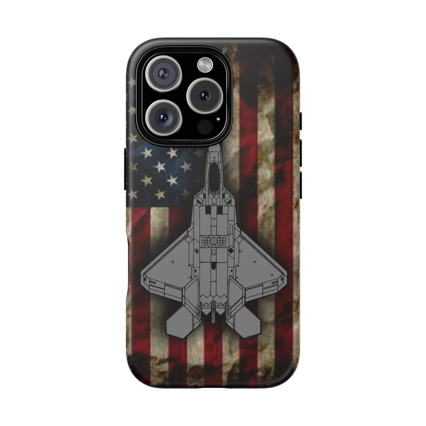 F-22 Old Glory Tough Cases for iPhone, Samsung, Google