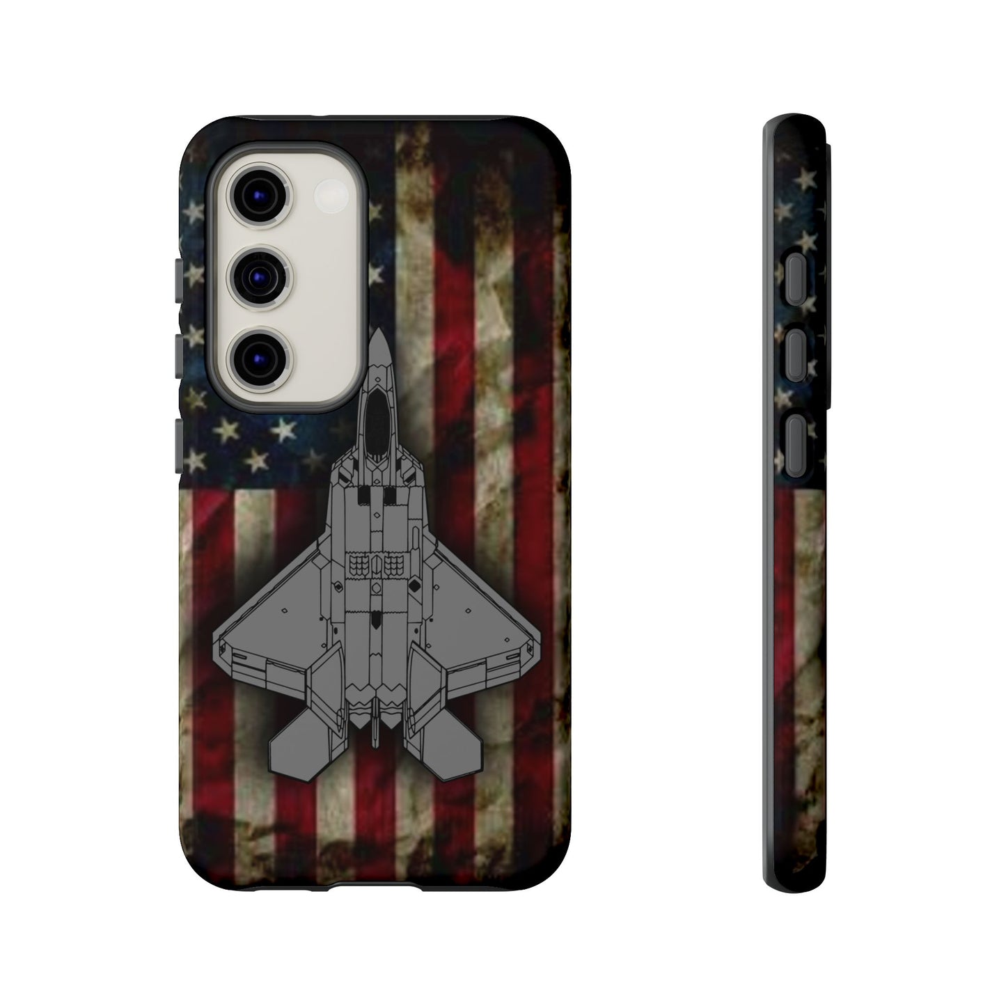 F-22 Old Glory Tough Cases for iPhone, Samsung, Google