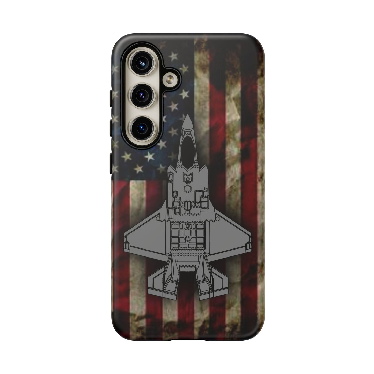 F-35A Old Glory Tough Cases for iPhone, Samsung, Google