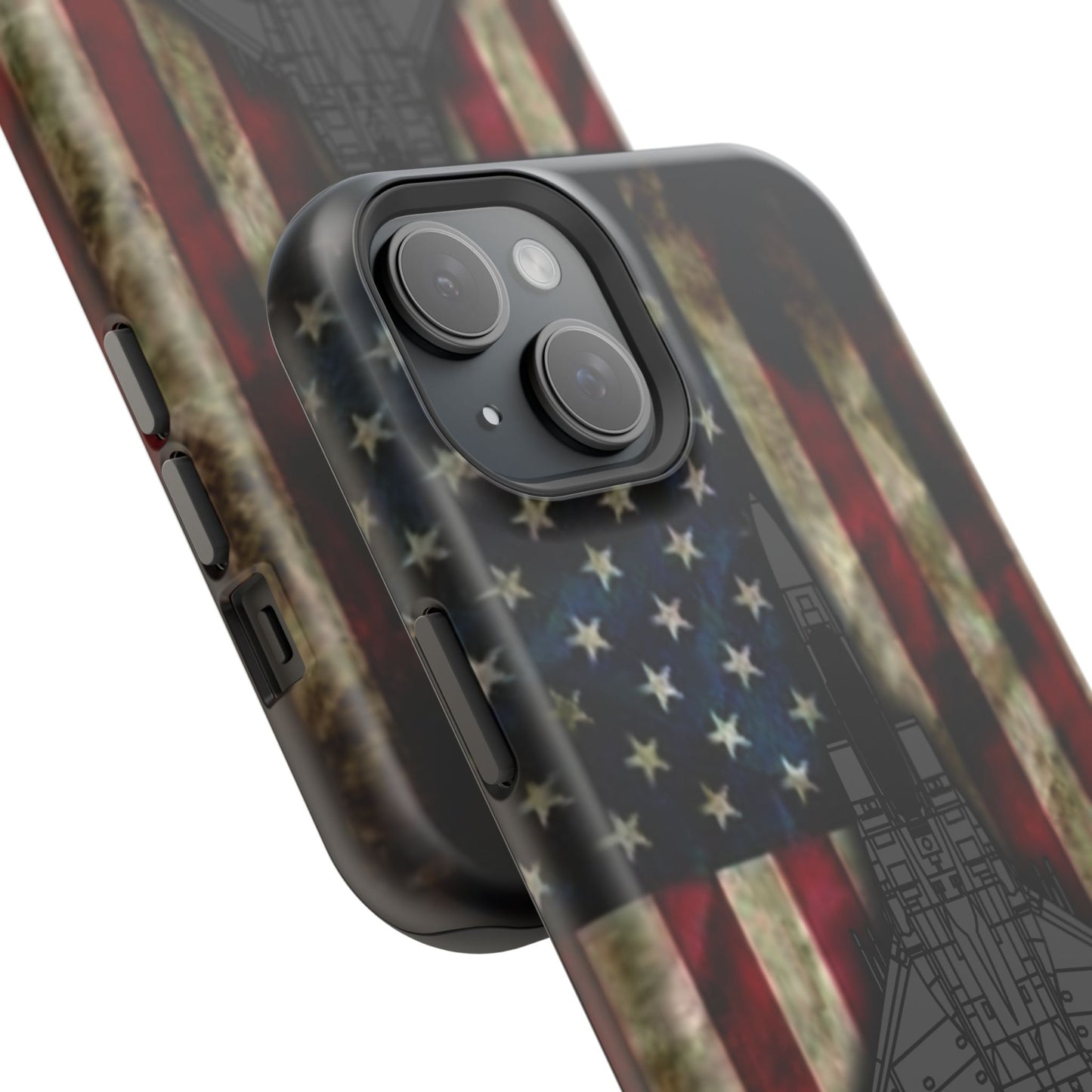 F-15E Old Glory Magnetic Tough Cases for iPhone